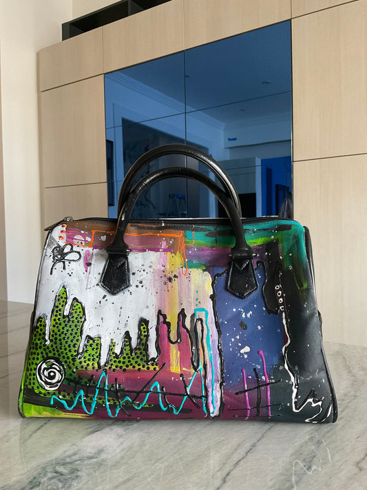 “ART IS LIFE” handbag
